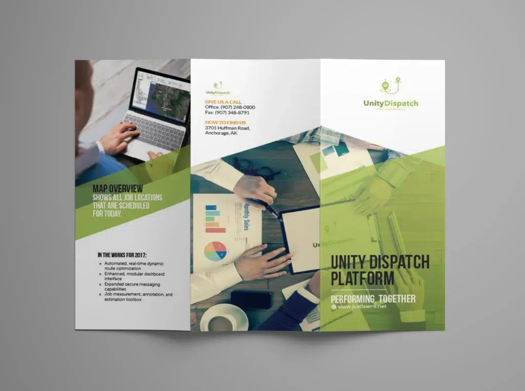 Modern Trifold Brochure