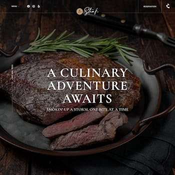 Steakhouse Restaurant WordPress Theme