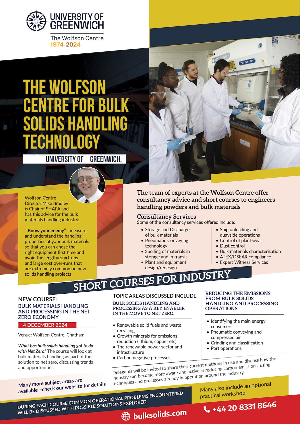 Industrial Magazine Advert Design